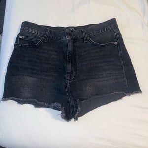 BDG Black Jean Shorts